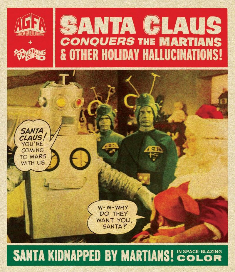 SANTA CLAUS CONQUERS THE MARTIANS & OTHER HOLIDAY HALLUCINATIONS cover art