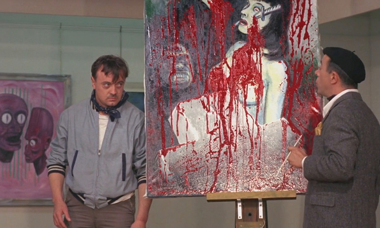 Still from COLOR ME BLOOD RED