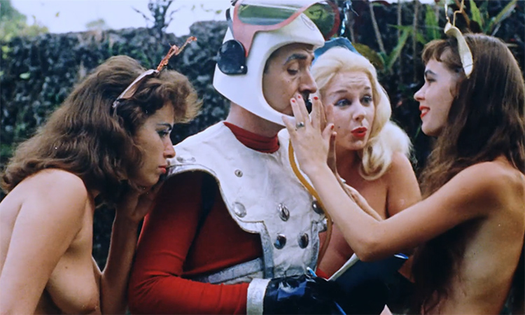 Still from NUDE ON THE MOON