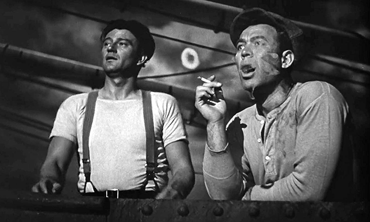 Still from THE LONG VOYAGE HOME