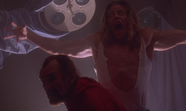 Still from THE HILLS HAVE EYES III (aka MIND RIPPER)