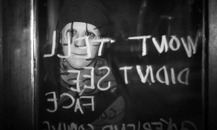 Still from HUSH (The “Shush Cut”)